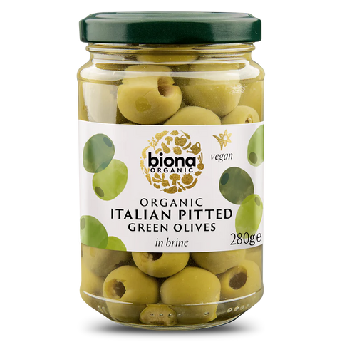Italian Pitted Green Olives