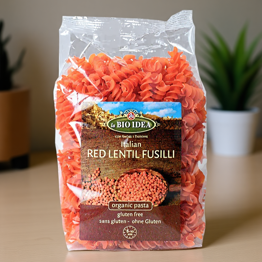 Org G/F Red Lentil Fusilli