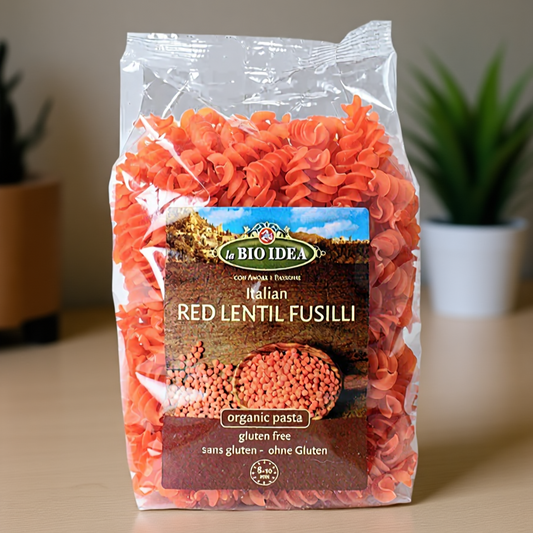 Org G/F Red Lentil Fusilli