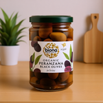 Peranzana Black Olives in Brine Organic