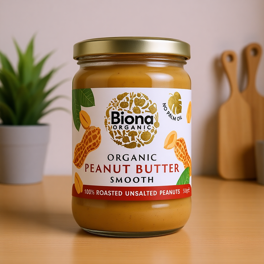 Organic Peanut Butter Smooth Unsalted
