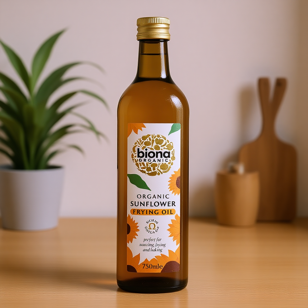Organic Sunflower Frying Oil