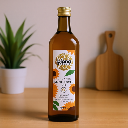 Organic Sunflower Oil Cold Pressed
