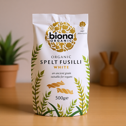 Organic Spelt White Fusilli Pasta