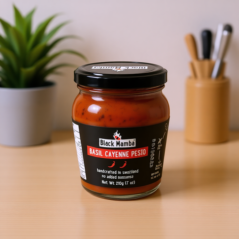 Basil & Cayenne Pesto Medium Hot