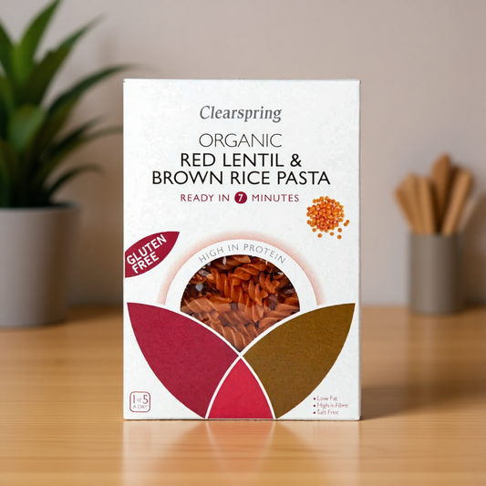 Organic Gluten Free Red Lentil & Brown Rice Pasta
