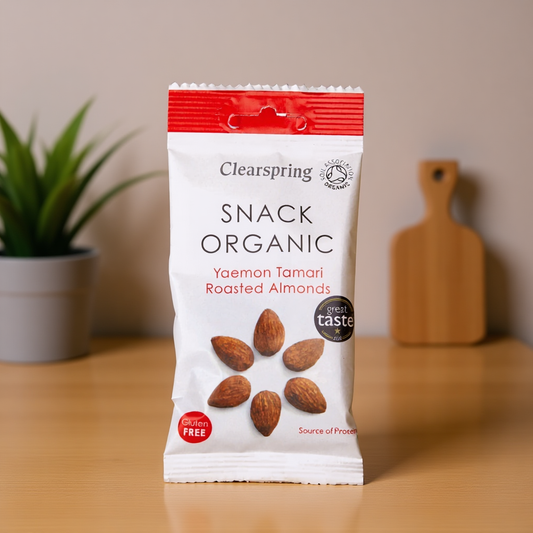 Snack Organic Tamari Roasted Sicilian Almonds