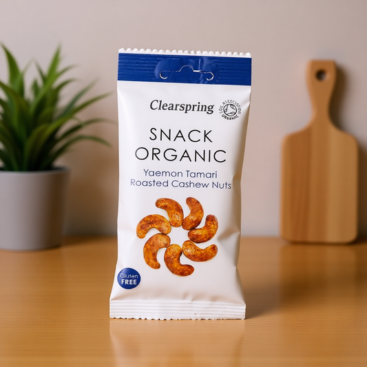 Snack organic - Tamari roasted cashew nuts