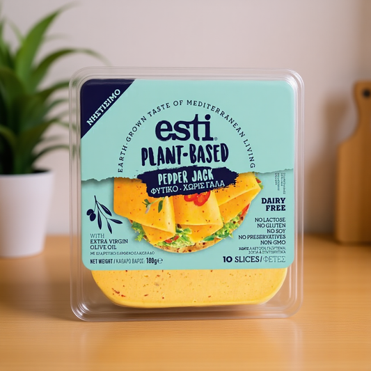 Esti Plant Based Pepper Jack Flavour Slices