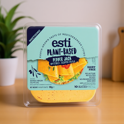 Esti Plant Based Pepper Jack Flavour Slices