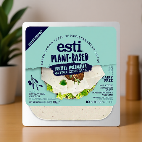 Esti Plant Based Mozzarella with Truffle flavour Slices