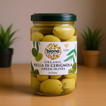 Italian Bella di Cerignola Olives in Brine Organic
