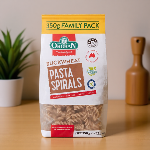 Buckwheat Spirals Pasta
