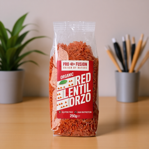 Organic Red Lentil Orzo