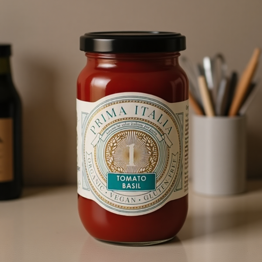 Organic Gluten Free Tomato & Basil Pasta Sauce