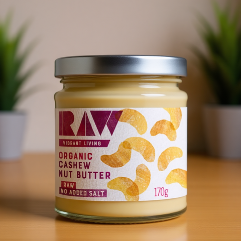 Organic Raw Whole Cashew Butter