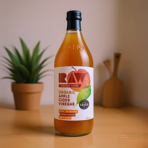 Organic Raw Apple Cider Vinegar with the Mother 1lt