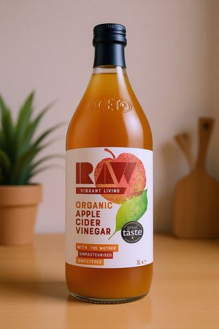 Organic Raw Apple Cider Vinegar with the Mother 1lt