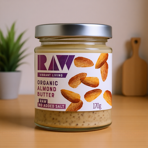 Organic Raw Whole Almond Butter