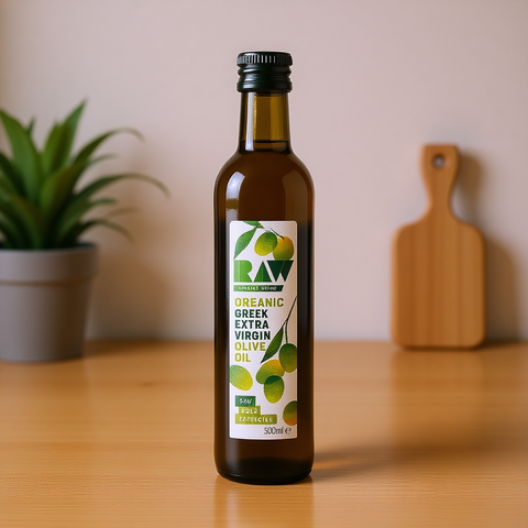 Raw Vibrant Living Greek Extra Virgin Olive Oil
