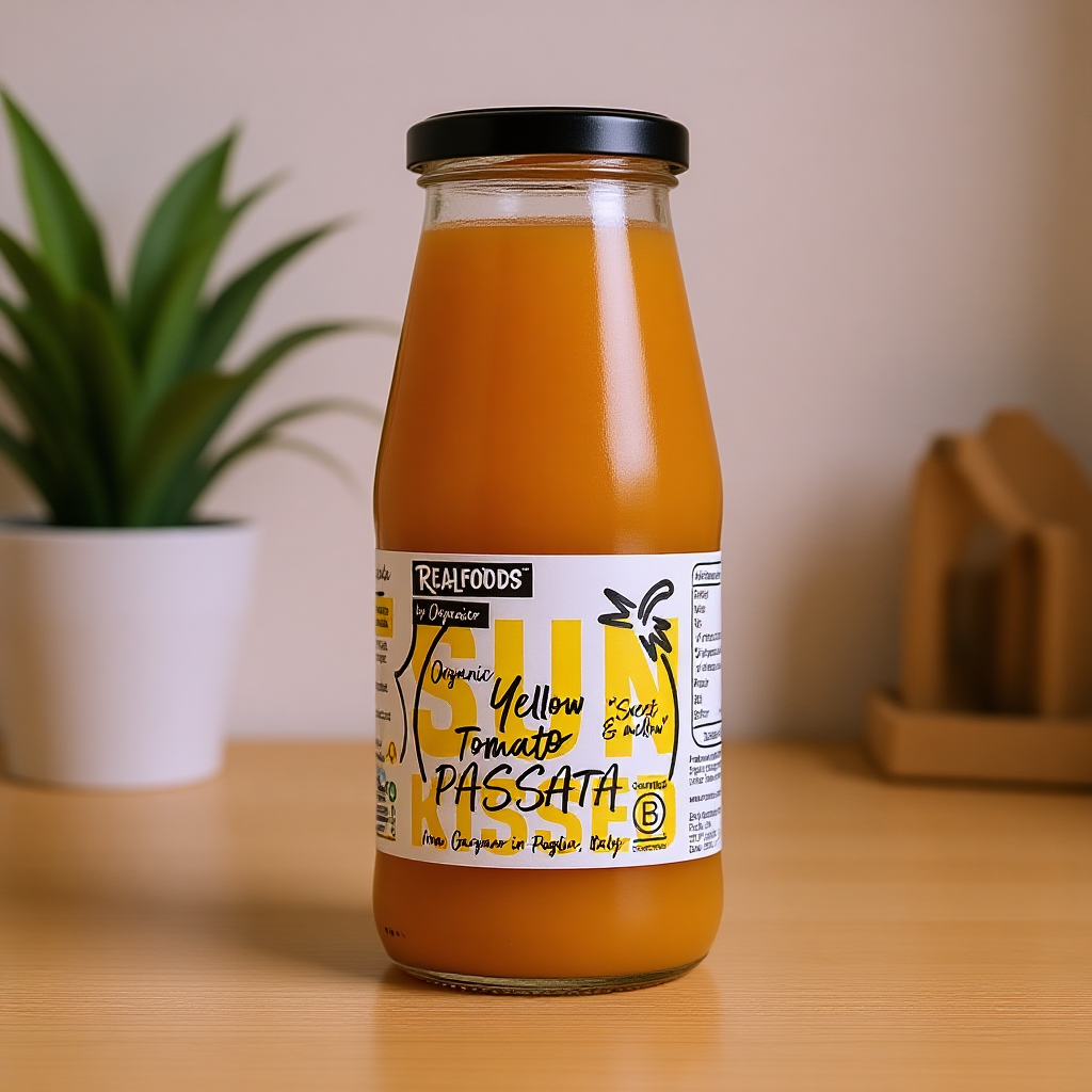 Organic Yellow Tomato Passata