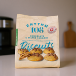 Swiss Vegan Chocolate & Salted Caramel Biscuit Share Bag