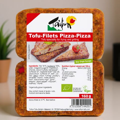 Tofu Fillets -Pizza