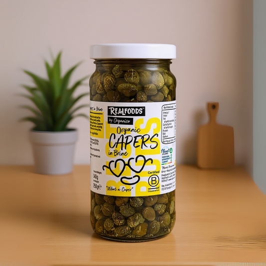 Organic Capers in Brine