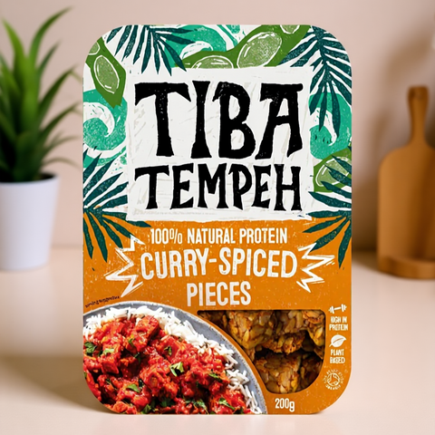 Curry Tempeh Pieces