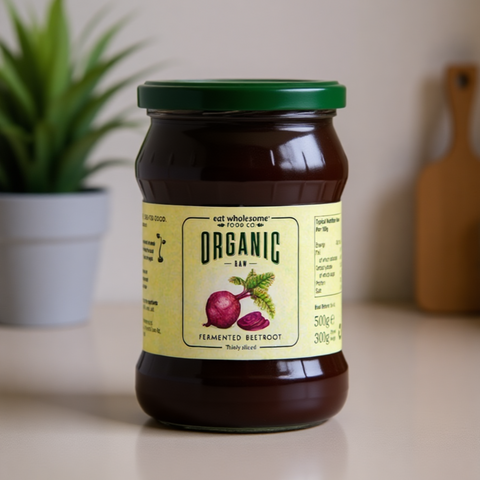 Organic Raw Fermented Sliced Beetroot
