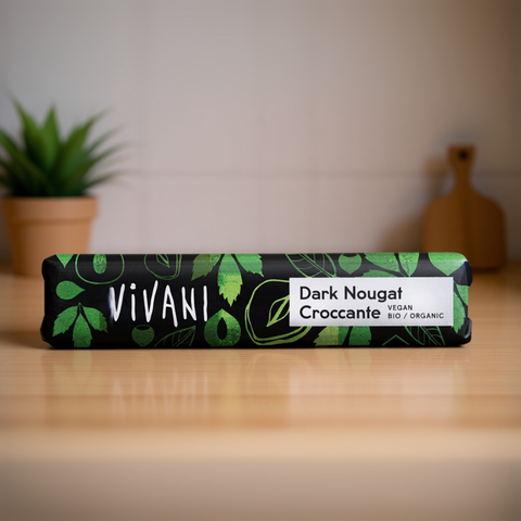 Mini Dark Nougat Croccante Chocolate Vegan Organic