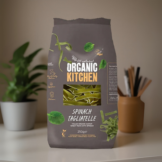 Organic Italian Spinach Tagliatelle