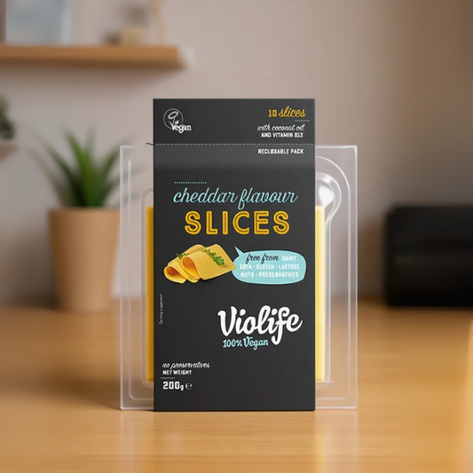 Cheddar Flavour Slices 200gr