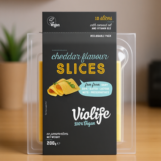 Cheddar Flavour Slices 200gr