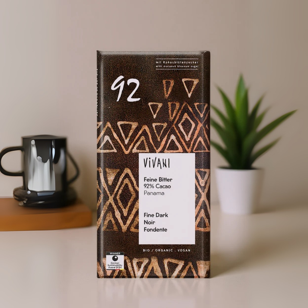 Dark 92% Chocolate Vegan Organic