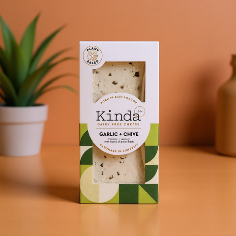 Organic Garlic + Chive Vegan Cheese Block