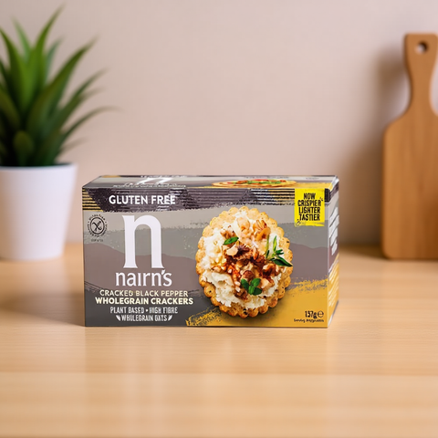 Nairn's Gluten Free Cracked Black Pepper Wholegrain Cracker