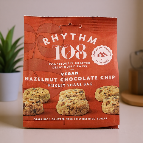 Swiss Vegan Hazelnut Chocolate Chip Share Bag