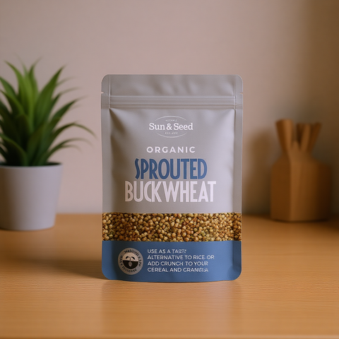 Organic Sprouted & Raw Buckwheat