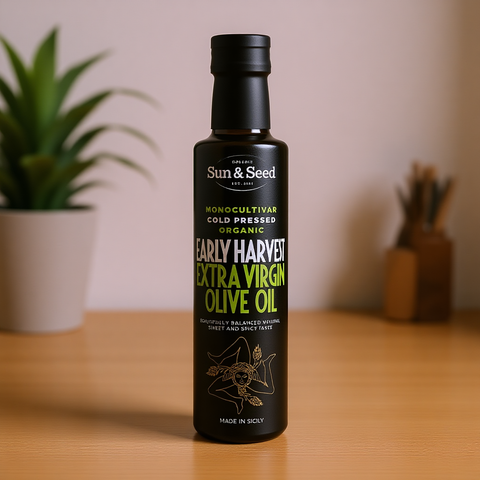 Organic Early Harvest Sicilian Extra Virgin Olive Oi