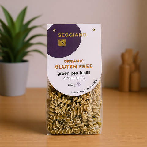 Organic Gluten Free Green Pea Fusilli