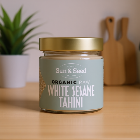 Organic Raw White Sesame Tahini