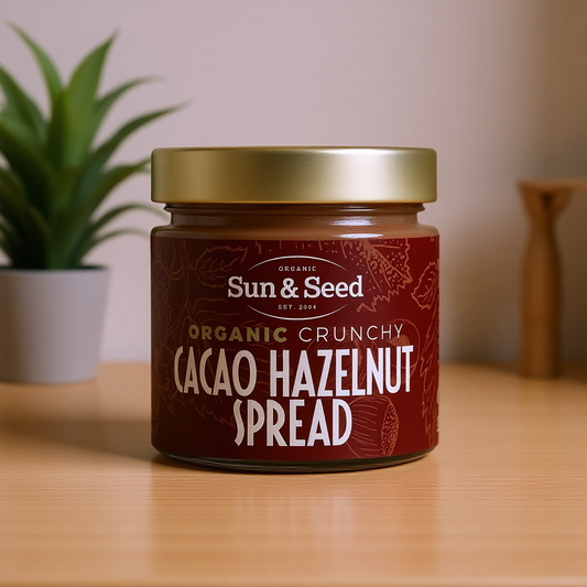 Organic Crunchy Cacao & Hazelnut Spread