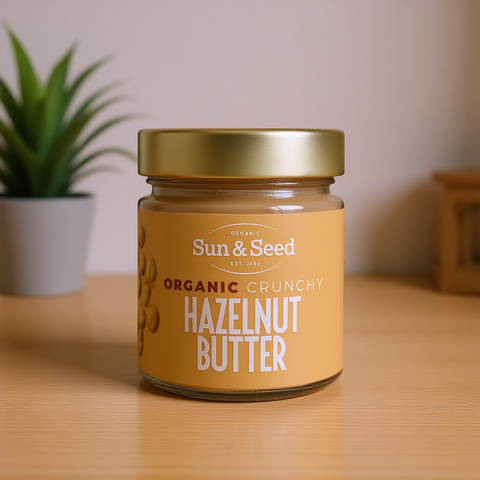 Organic Hazelnut Crunchy Butter