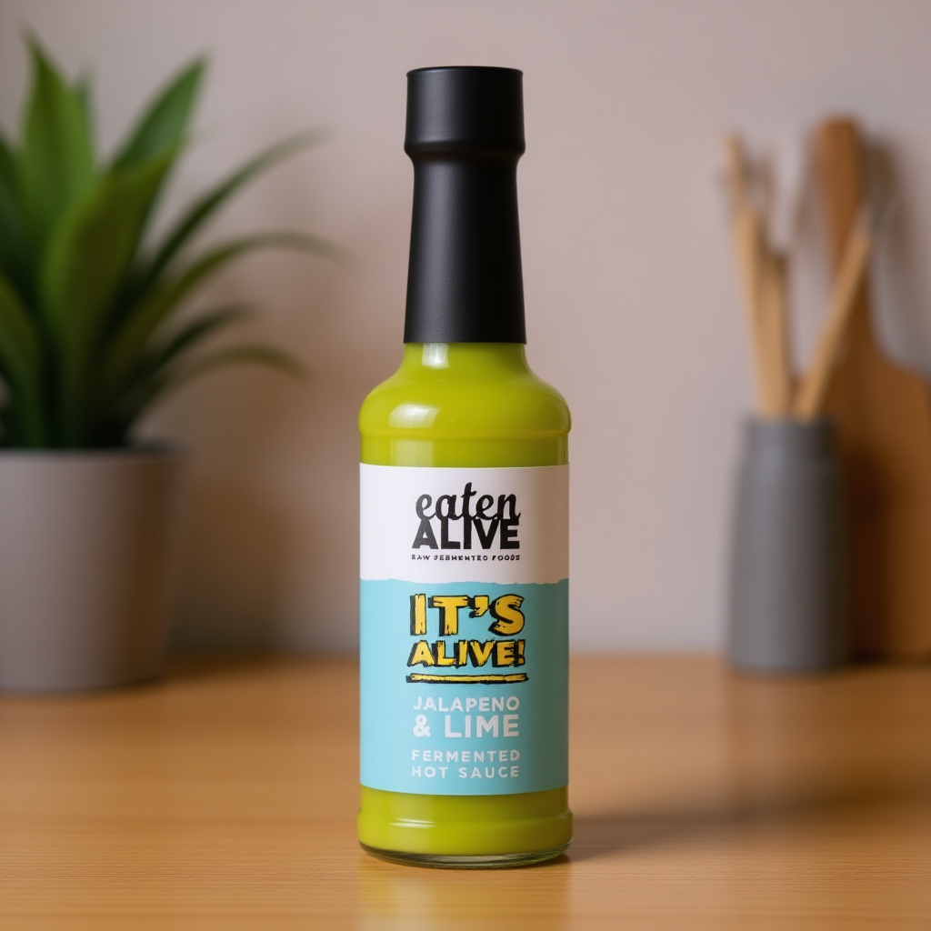 Jalapeno & Lime Raw Fermented Hot Sauce