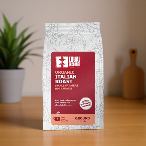 Organic & Fair Trade Italian Ground Coffee