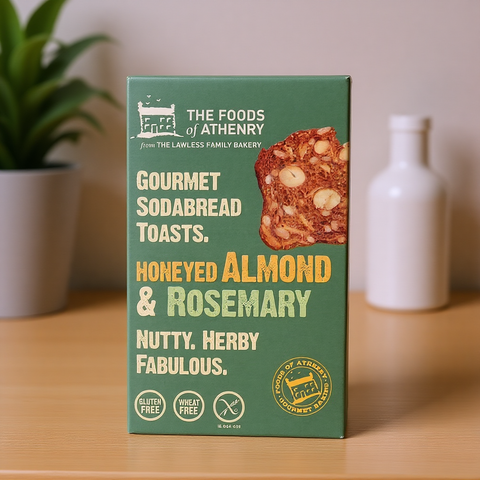 GF Almond Rosemary Toasts