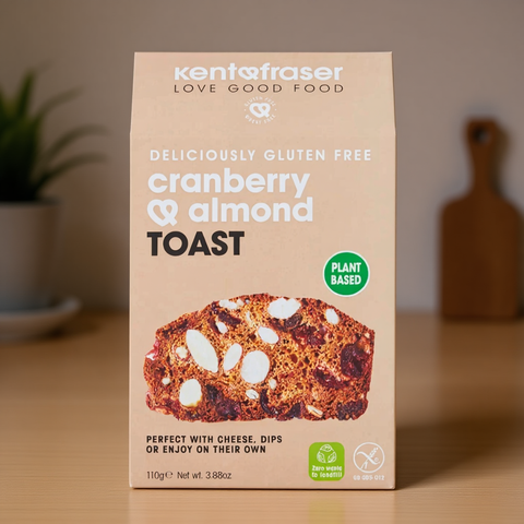 GF Cranberry & Hazelnut Toasts