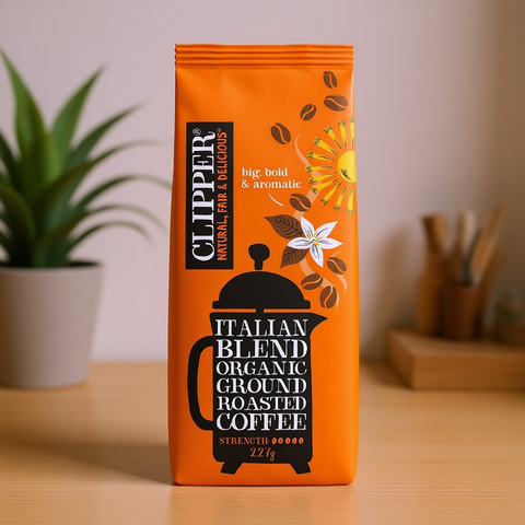 Fairtrade Organic Italian Blend Roast & Ground Coffee