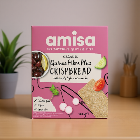 Gluten Free Quinoa Fibre Plus Crispbread Organic